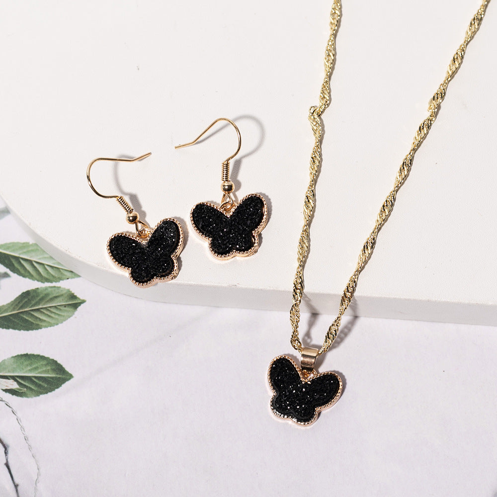European And American Fashion Butterfly 2-piece Set Jewelry Wholesale 6621bd7e 84af 4dea 92b0 2f309b30131e 3c16131b e320 46f4