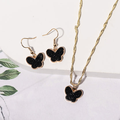 European And American Fashion Butterfly 2-piece Set Jewelry Wholesale 6621bd7e 84af 4dea 92b0 2f309b30131e 3c16131b e320 46f4