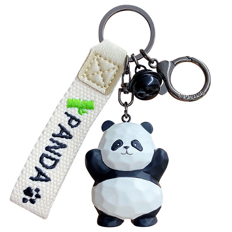 Resin Wood Carving Panda Keychain Pendant 66391de5 d2d2 4c8f 8b02 a350ef14f51f
