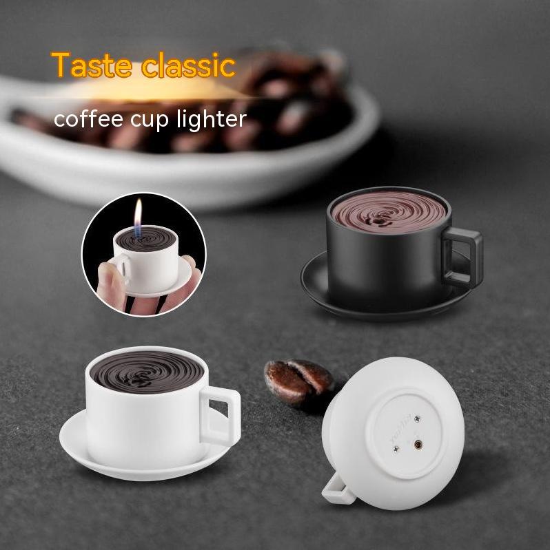 Exotic Mini Coffee Cup Inflatable Flame Lighter Smoking Set 663ac111 6eee 4f17 81c5 40fc9fc7f1d5 trans