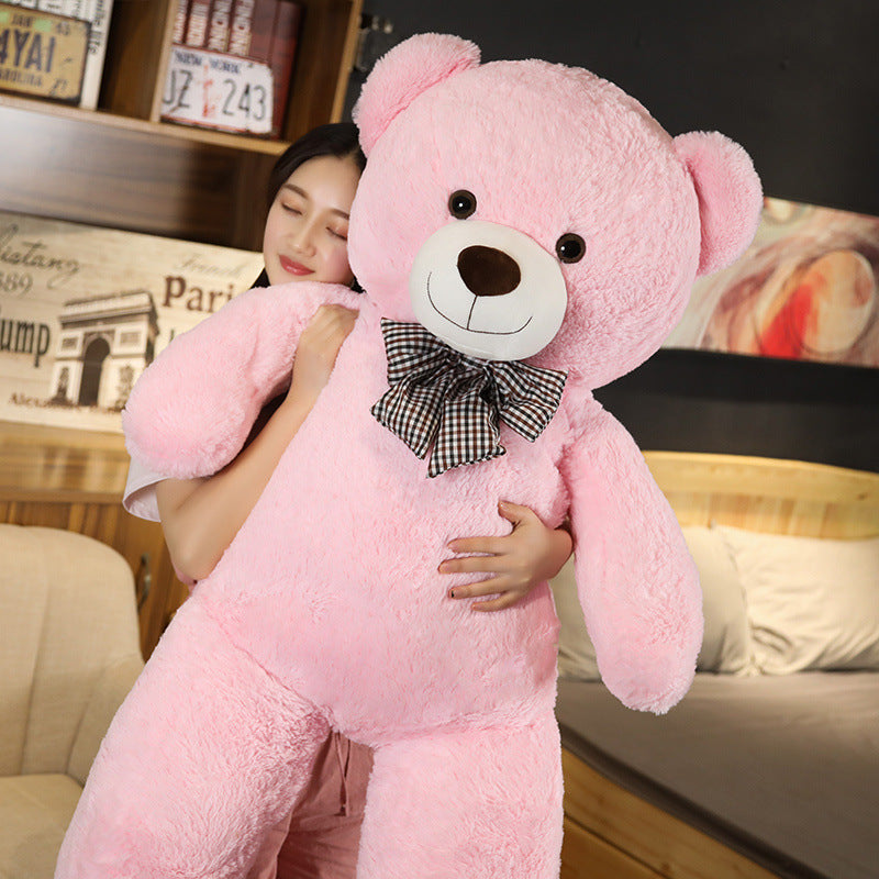 Large Teddy Bear Doll Hug Bow Tie Bear Plush Toy 665073386309
