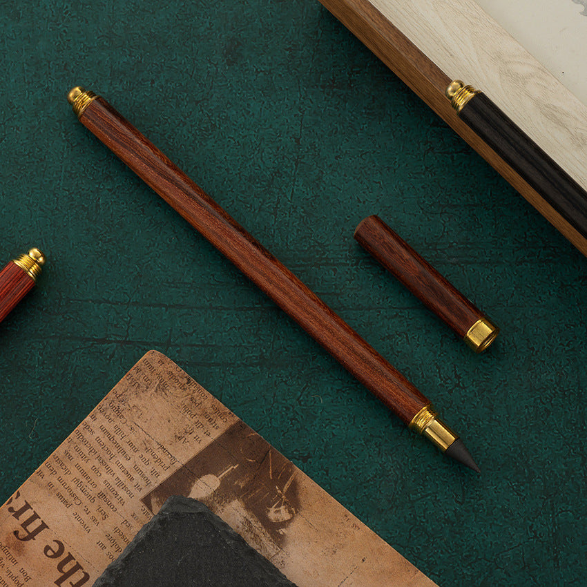 No Graphite Core Brass Log Eternal Pencil 6656ab05 0275 40ee a59a 67be9a188525