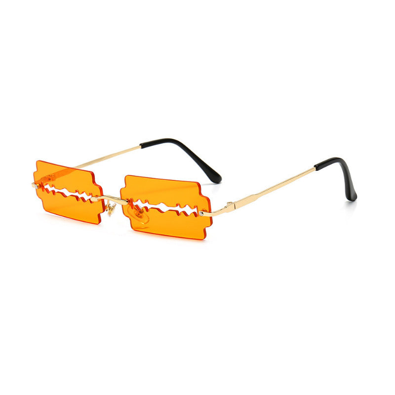 Hollow Blade Fashionable Eye Protection Sunglasses 666369798532