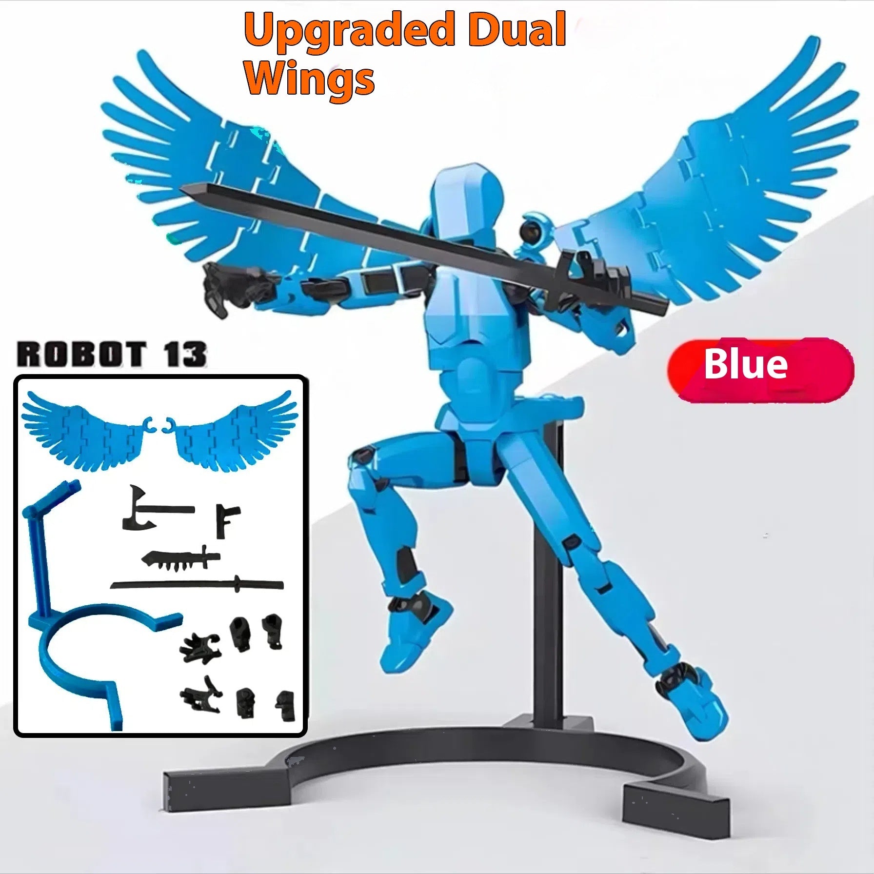 Updated And Hot-sale Multi-Jointed Movable Shapeshift Robot 3D Printed Mannequin Dummy Action Model Doll Toy Kid Gift 6679ce2