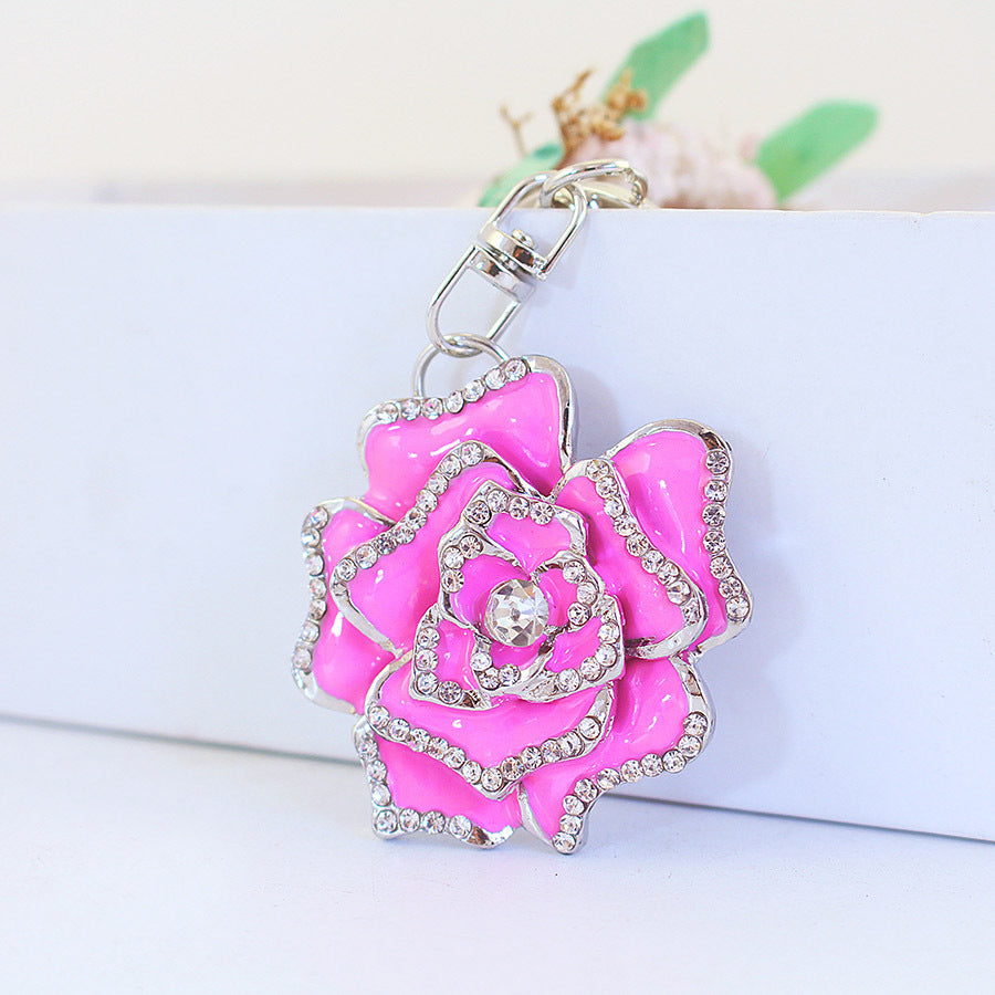Flower Metal Pendant Key Chain 66813529 1df9 4287 b2f5 c54d1550df7f