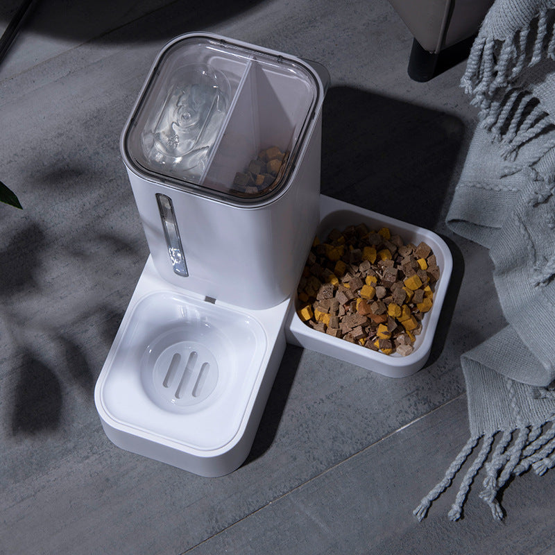 Pet Automatic Water Storage Double Plastic Pet Bowl 66a31d92 4dfe 40e7 8854 6cf35d1ec9c1