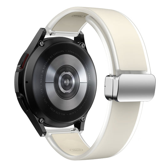Universal Folding Magnetic Buckle Transparent Silicone Strap 66c2237a d579 464a 92ec 29a544a16280