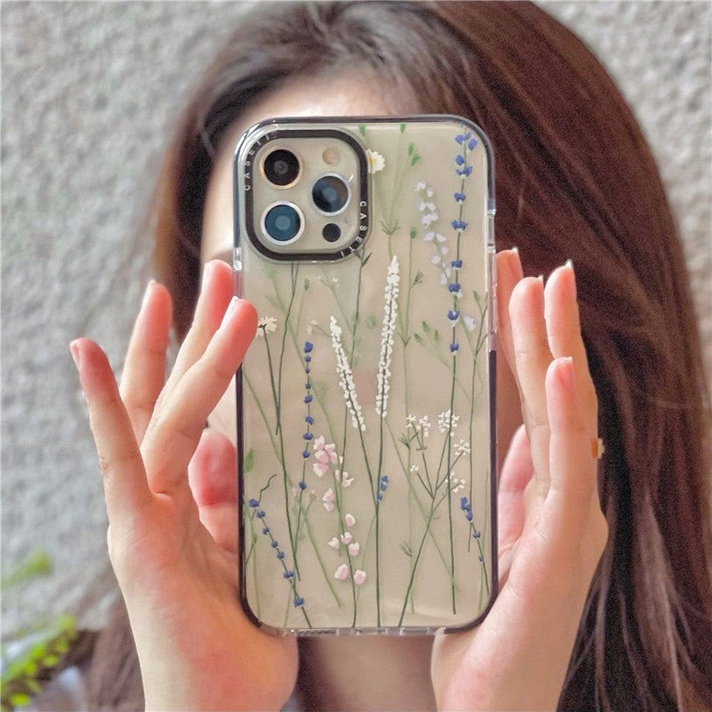 Drop-resistant Ins Style Timbo Flowers Phone Case - 图片 4
