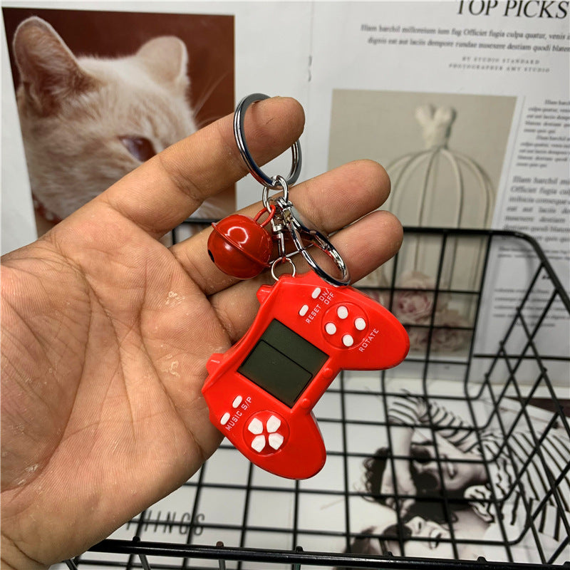 Retro Mini Square Handle Game Machine Key Ring Pendant Children's Cute Toy Gift 66dfcc42 e067 4003 922e 4664535d68fb