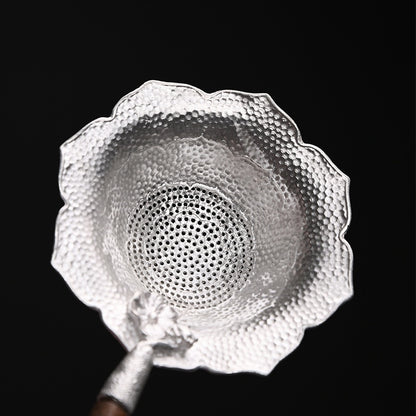 Creative Tea Strainer Tin Tea Funnel Pure Tin Tea Set 66e7e7ec 8624 4152 a925 79d4810eae0d trans