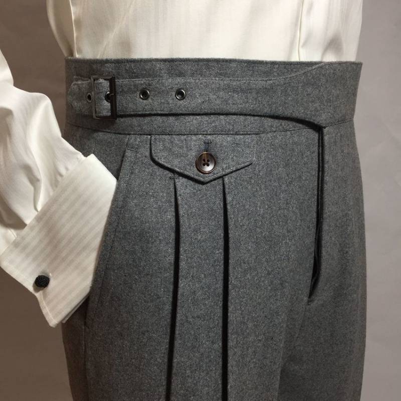 Men's Straight-leg Edged Loose Casual Pants 66ee390b c029 4ebe b6b7 0d7be665d747