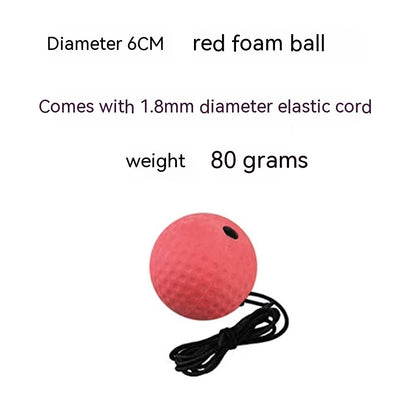 Head-mounted Boxing Reaction Training Fitness Entertainment Decompression Vent Ball Magic 67190ca5 b08d 4ae6 8685 b577a099132
