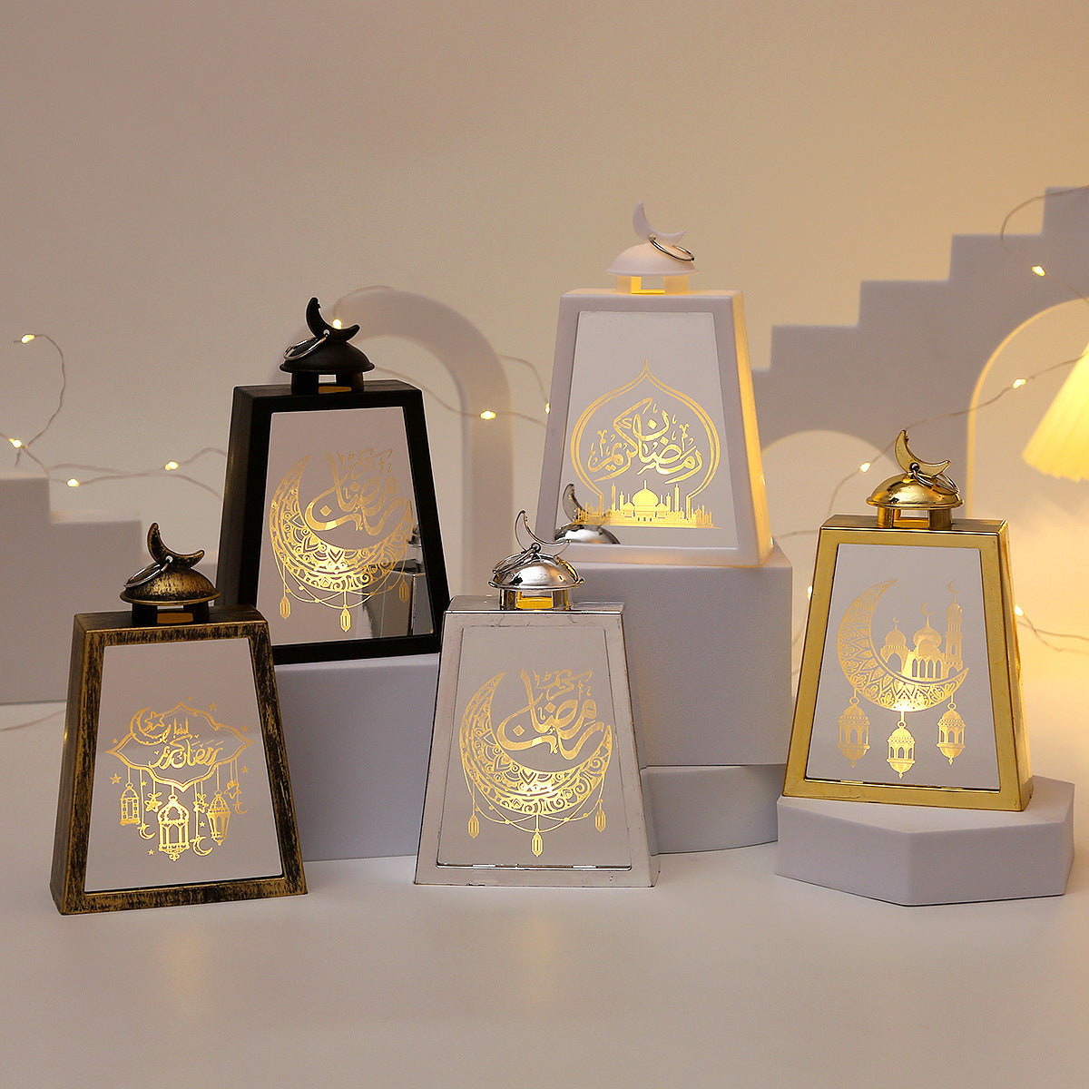 Candlestick Arabian Lantern Electric Candle Lamp Holiday Decoration 6719cd84 c343 45d1 8824 4da8626dac6c