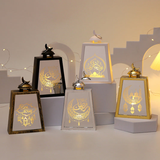 Candlestick Arabian Lantern Electric Candle Lamp Holiday Decoration 6719cd84 c343 45d1 8824 4da8626dac6c