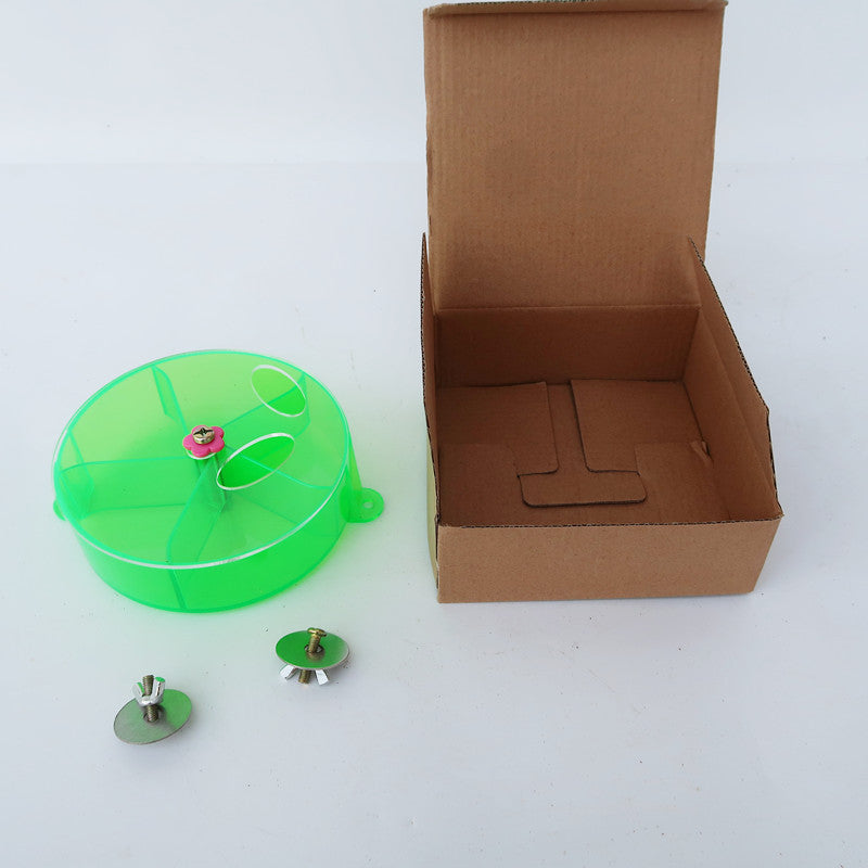 Parrot Supplies Toy Bird Acrylic Foraging Wind Wheel 67247071 76a9 49a1 97ec df818afa693a