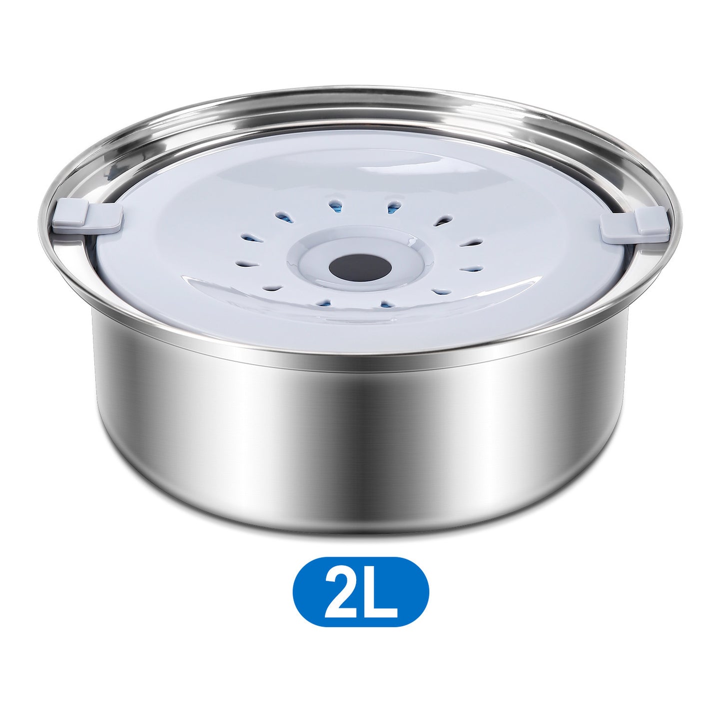 Stainless Steel Large Capacity Floating Pet Bowl 6729fe83 50ff 4bf9 87a5 8b7144d63676