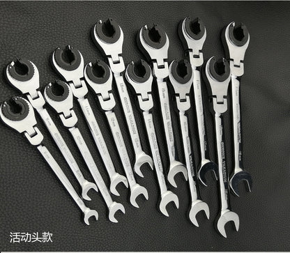 Oil pipe ratchet wrench 673121308216