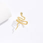 Design Ear Clip Gold Snake Winding Retro 6737384c cd6c 46ba ab4a b1e0891d04aa