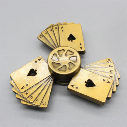Poker Fingertip Gyro Metal Flush Toy 67524daf 0f52 414a 8642 4efa1f6f70a9
