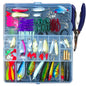 Lure Suit 132 Pieces Suit Multi-function Full Swimming Layer Lure Of Fishing Gear Soft Bait Fishhook 67596b7d e506 4167 a2a0 