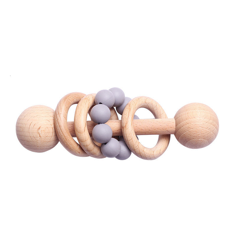 Beech rattle baby teeth toy 67597020323