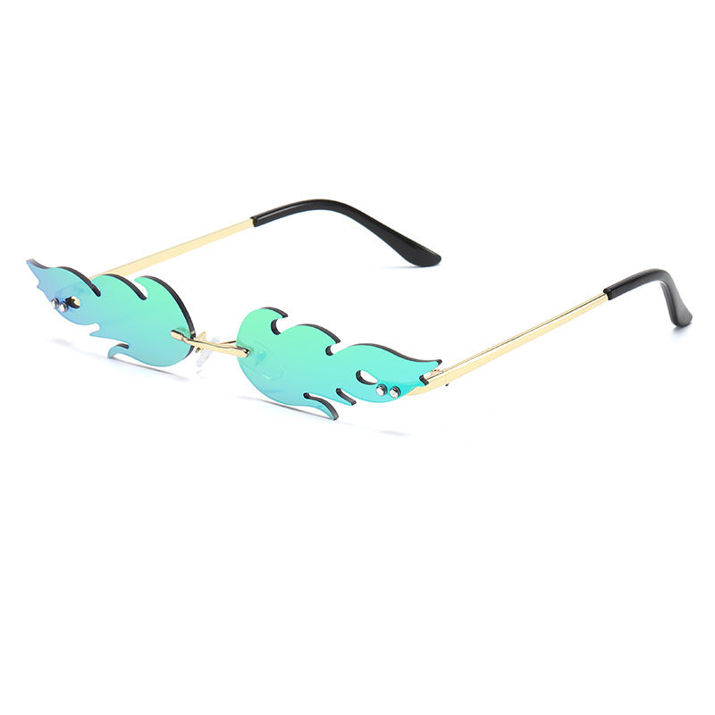 Flame metallic sunglasses 676103357209