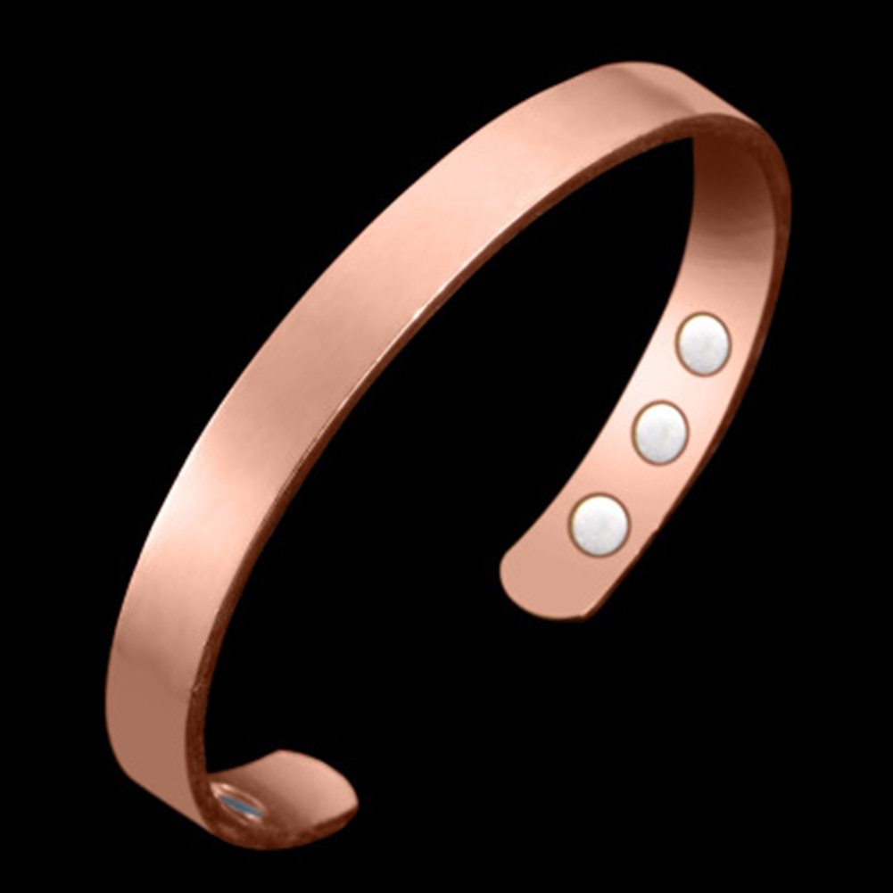 Glossy inlaid magnet health bracelet simple magnetic therapy 676684024398