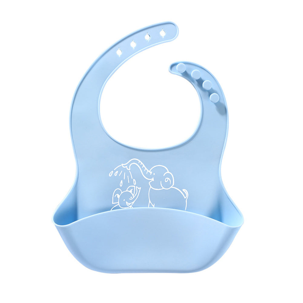 Baby food Bib baby meal silicone saliva bag 6774579812285