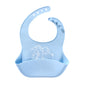 Baby food Bib baby meal silicone saliva bag 6774579812285