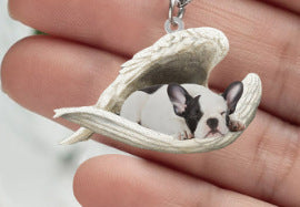 New Unique Dogs And Cats Sleeping Angel Pendant Car Key Ring 678c53f8 ef26 437e 9aa0 0b32fa85b6fb