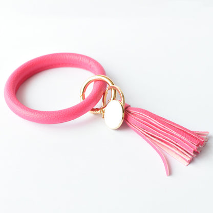 Pure Leather Tassel Pendant Bracelet 678e7a43 4317 4397 a837 6c46a9db927d