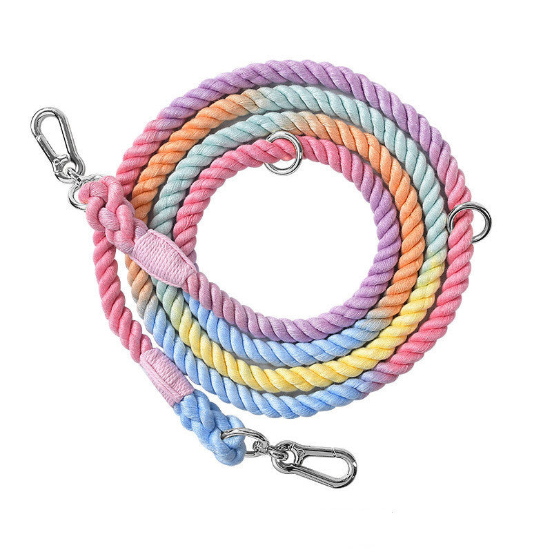 Multifunctional Braided Double-ended Dog Leash 67928a22 fc70 4c30 a041 5681475c2775