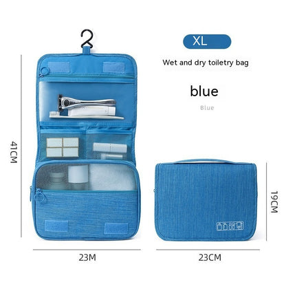 Travel Business Storage Bag Business Trips Portable Large Capacity Wash Bag Hanging Dry Wet Separation Toiletry 679a2d55 2384