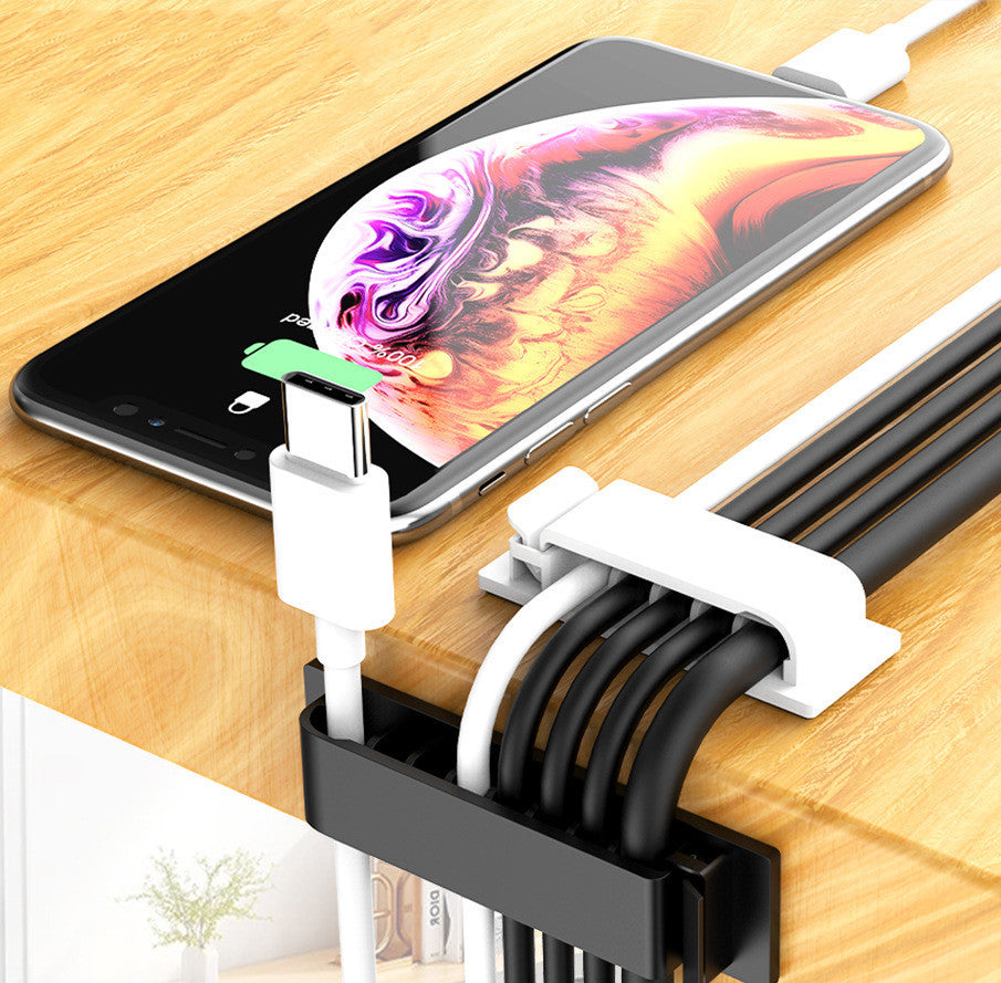 Home Portable Storage Cable Organizer Fixing Clip - 图片 2