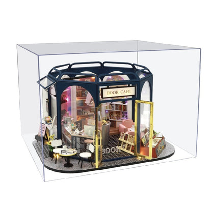 Cute Room Diy Cottage Tasting Cafe Wooden Hand-assembled Villa Model 67a89288 9b16 44de 9363 4ccaf1e8c02d