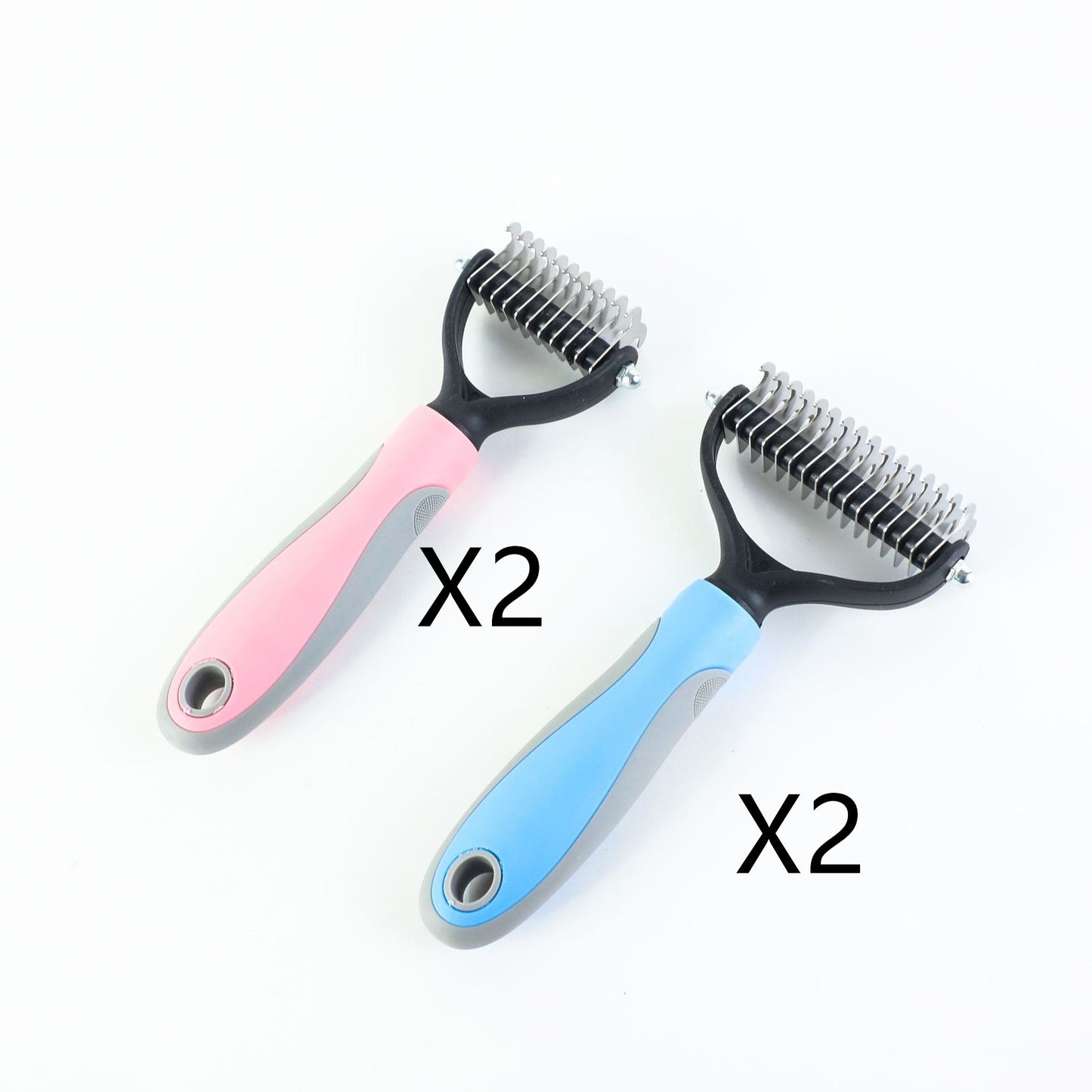 Stainless Double-sided Pet Brush Hair Removal Comb Grooming Dematting Dog Grooming Shedding Tools 67abcb3c 6aef 407a a83a 1bf