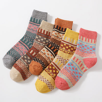 Fashion Winter Thickened Socks Women's Set 67b2c322 105e 4569 8f71 a1277d9c33b8