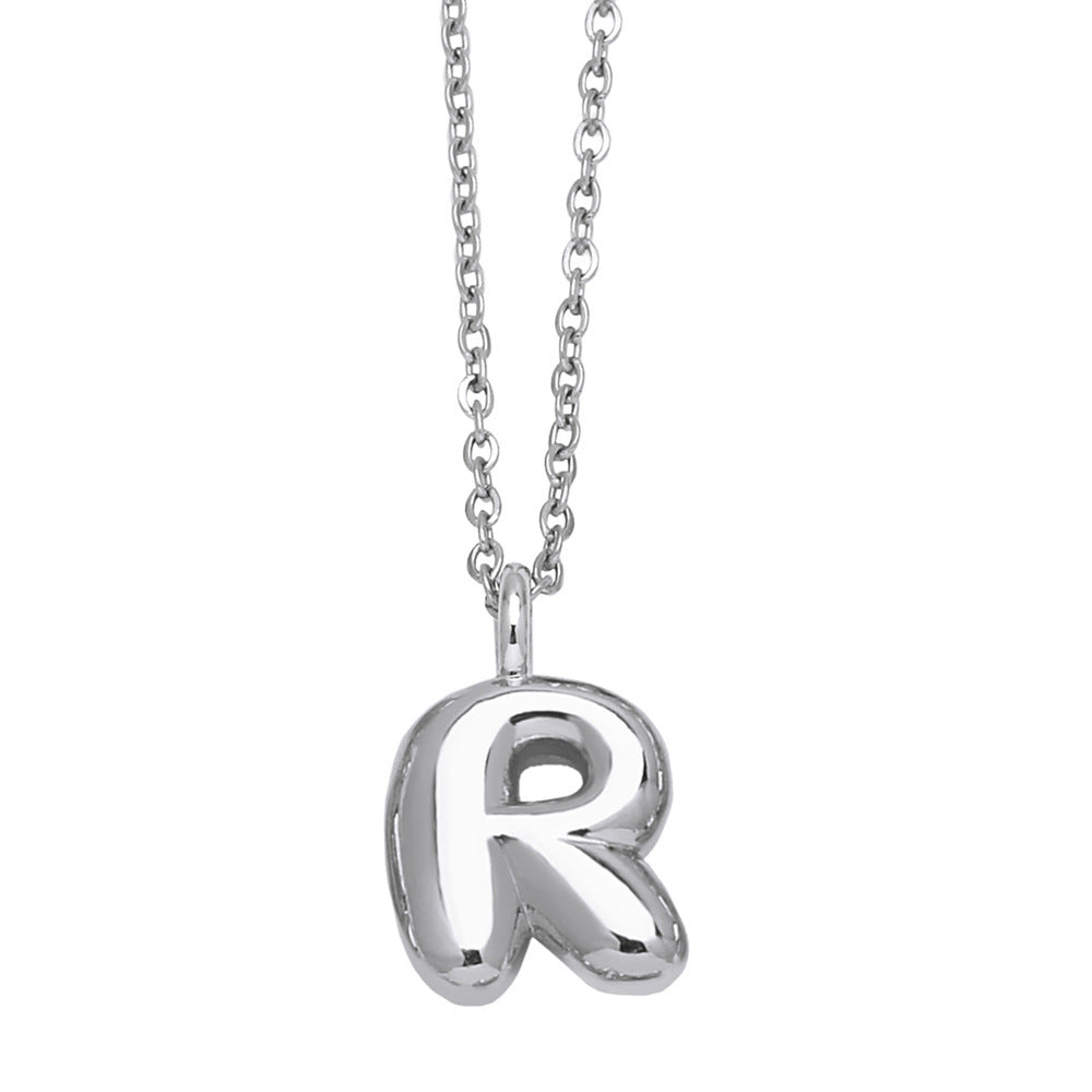 Copper Plated Gold 26 English Letters Pendant Necklace Niche Personality Clavicle Chain 67b5fdf1 a918 414e ab9c 89f7e8a29241