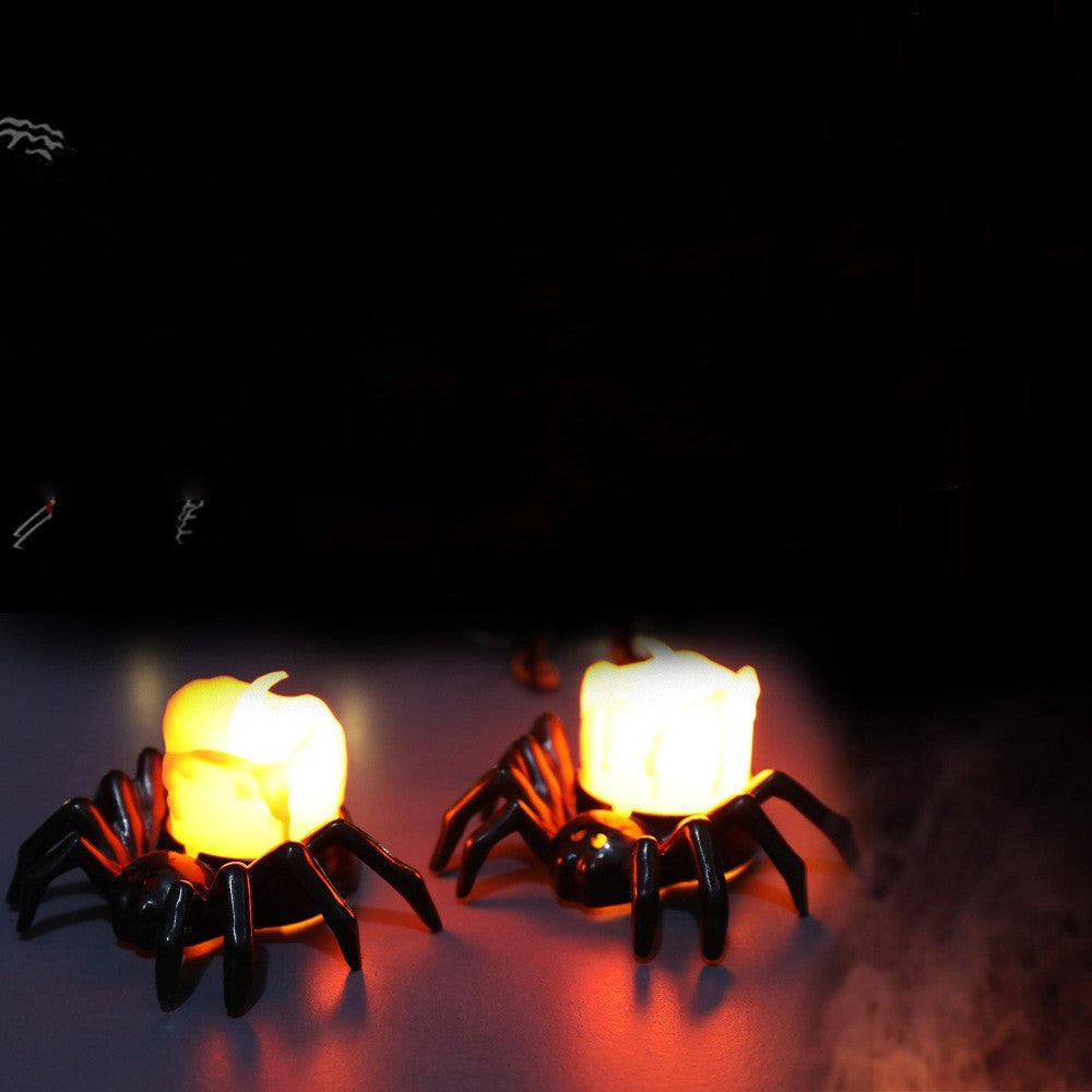Halloween Festival Atmosphere Creative Halloween Spider Candlestick Ornaments 67fdefe2 e5be 4440 8d74 b121ff2b4ab2