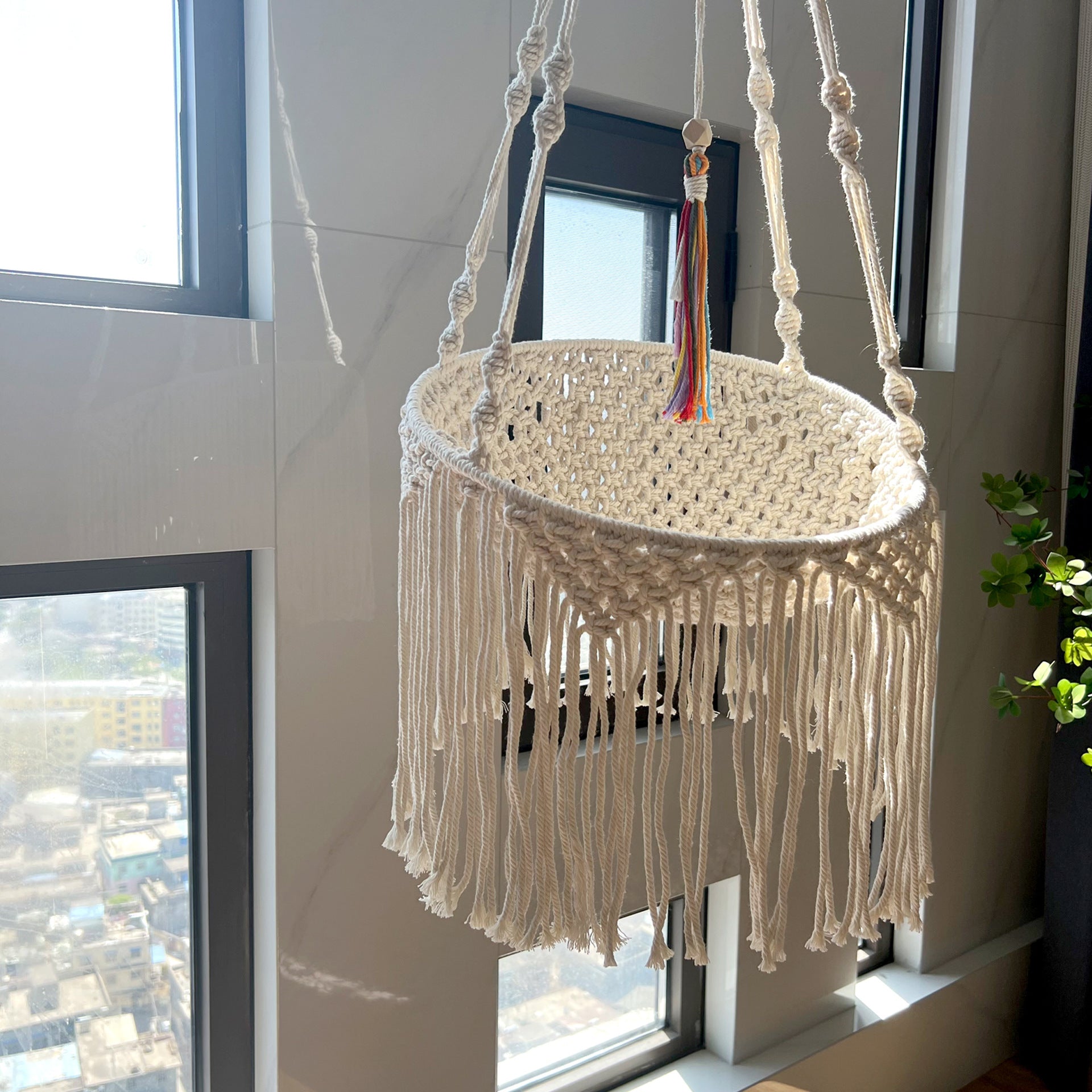 Nordic Bohemian Woven Tapestry Net Pocket Cat Nest 680a8c4e 0f39 4481 80b7 30b042dd22f8