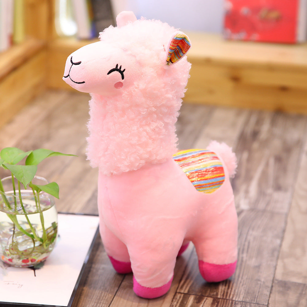 Alpaca Llama Plush Toy Doll Animal Stuffed Animal Dolls 681518385202