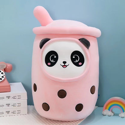 Fruit Milky Tea Cup Pillow Plush Toy Leather Phone Case 681e463d ac19 4b61 a799 72c18f11fd50