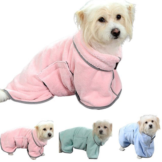Quick-drying Pet Absorbent Towel Dog Bathrobe Pet Dog Bath Towel For Dogs Cats Microfiber Absorbent Pet Drying Towel Pet Supp
