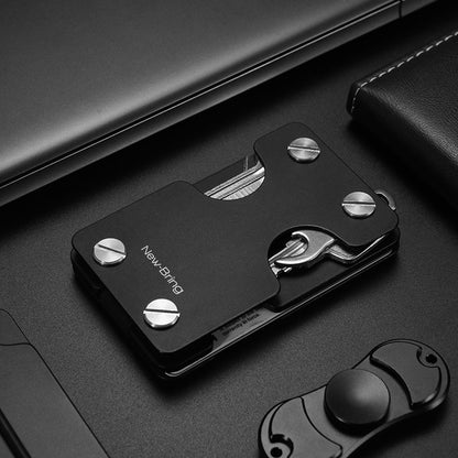 Multifunctional key case men's metal card case 682980620496