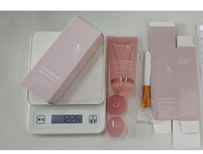 Face Night Mask Collagen Wrapping Mask Natural Ingredients Firming Elasticity & Hydration Anti-wrinkle For Skin Care 682fafec