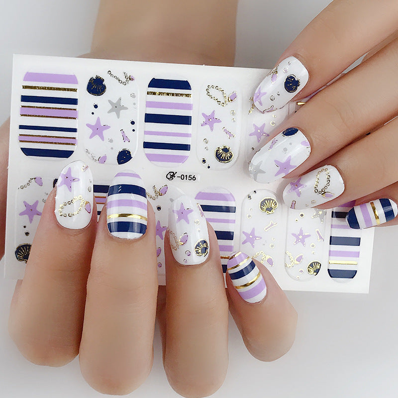 Imitation Nail Art Stickers 3D Hot Nail Stickers 685067312292