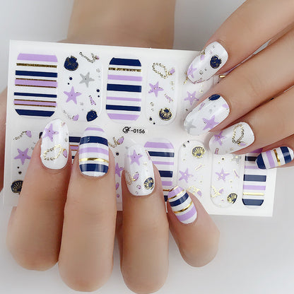 Imitation Nail Art Stickers 3D Hot Nail Stickers 685067312292