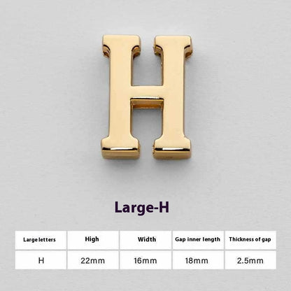 U Perforated 26 English Letters Hardware Accessories 6852a8f7 ecc3 4242 b899 a9f5bef45416 trans