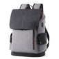 Canvas Men's Backpack Large Capacity Student School Bag 685761920258