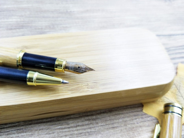 Bamboo Pen Bamboo Pen Pen Ball Pen Lettering Customer Gift Hard Pen Neutral Bamboo Pen - 图片 2